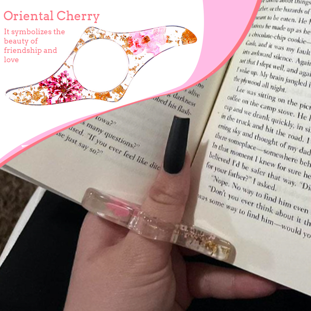 Exquisite Dried Flowers Thumb  - Dried Flower Bookmark 评论和价格