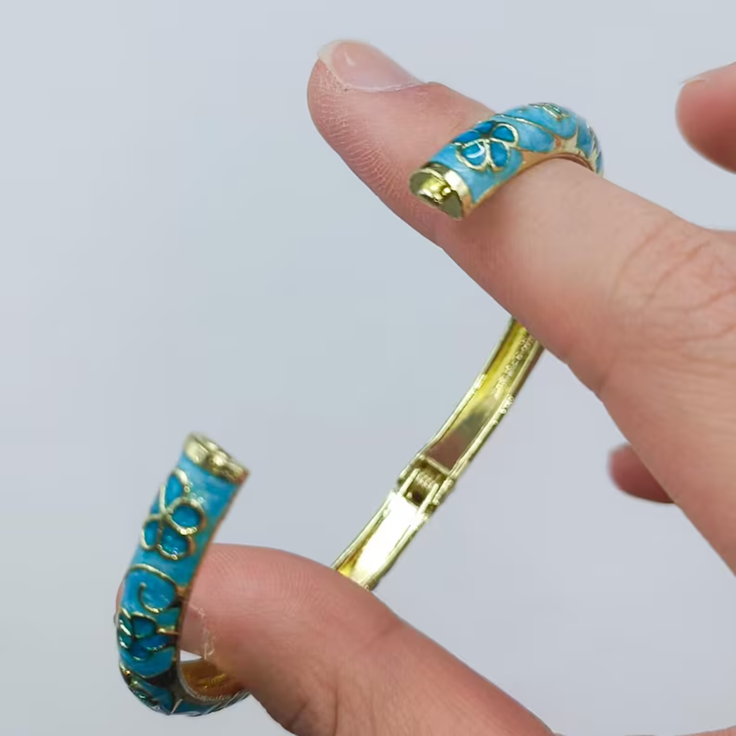 3/5PCS Enamel Cloisonné Bangle - Coordinates Bracelet 评论和价格