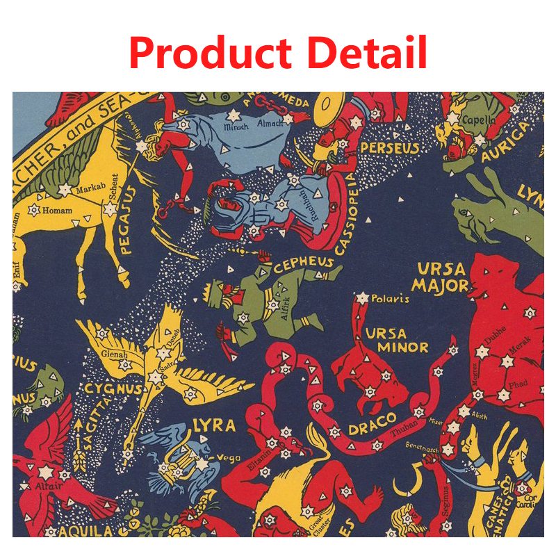 1pc Celestial Planisphere Map  - Custom Star Map 评论和价格
