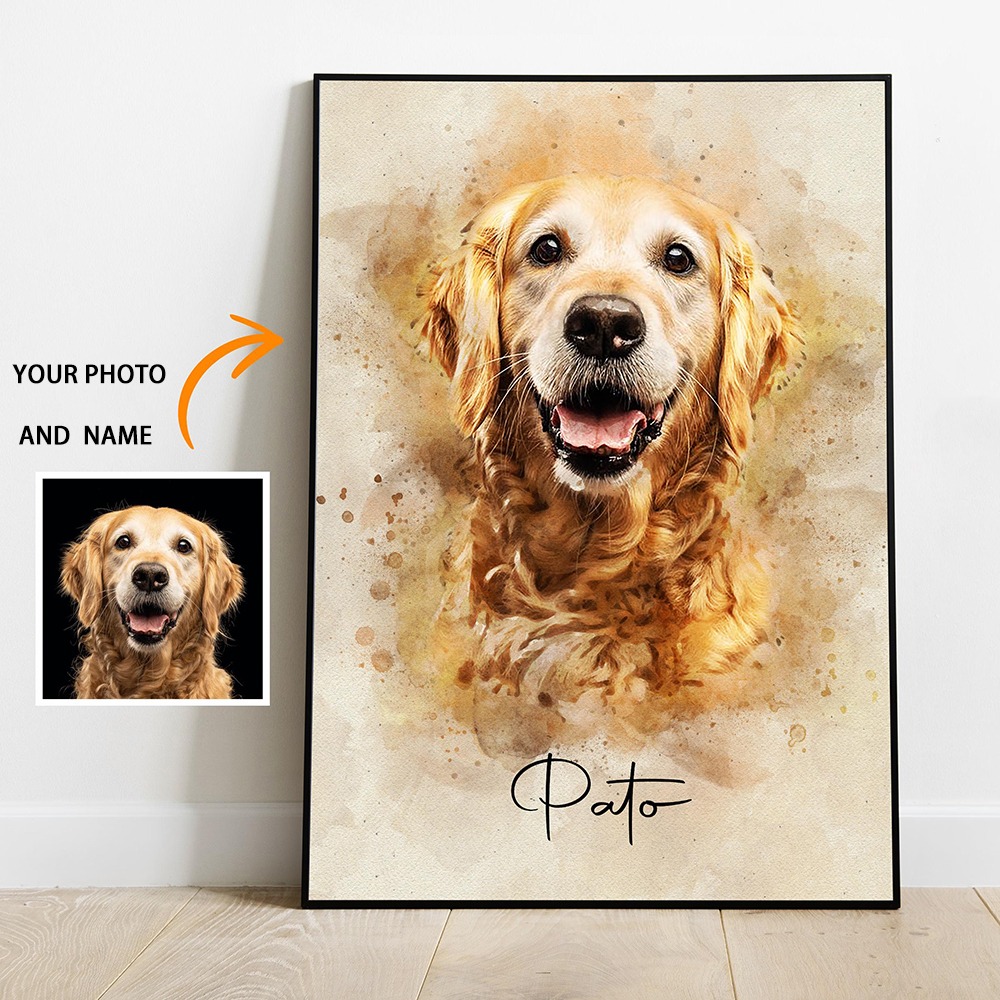 Personalized Pet Portraits Pho - Pet Portrait Custom 评论和价格