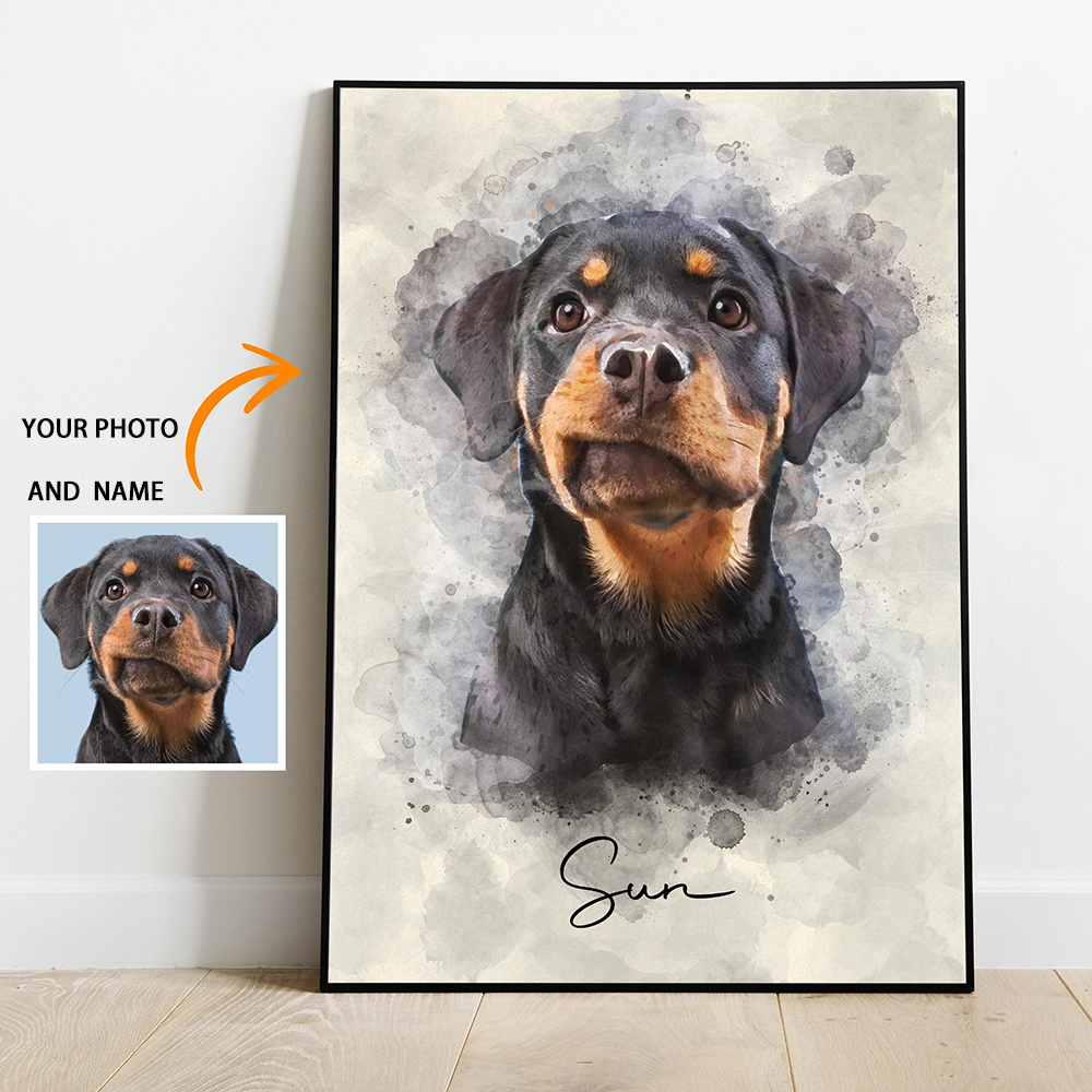 Personalized Pet Portraits Pho - Pet Portrait Custom 评论和价格
