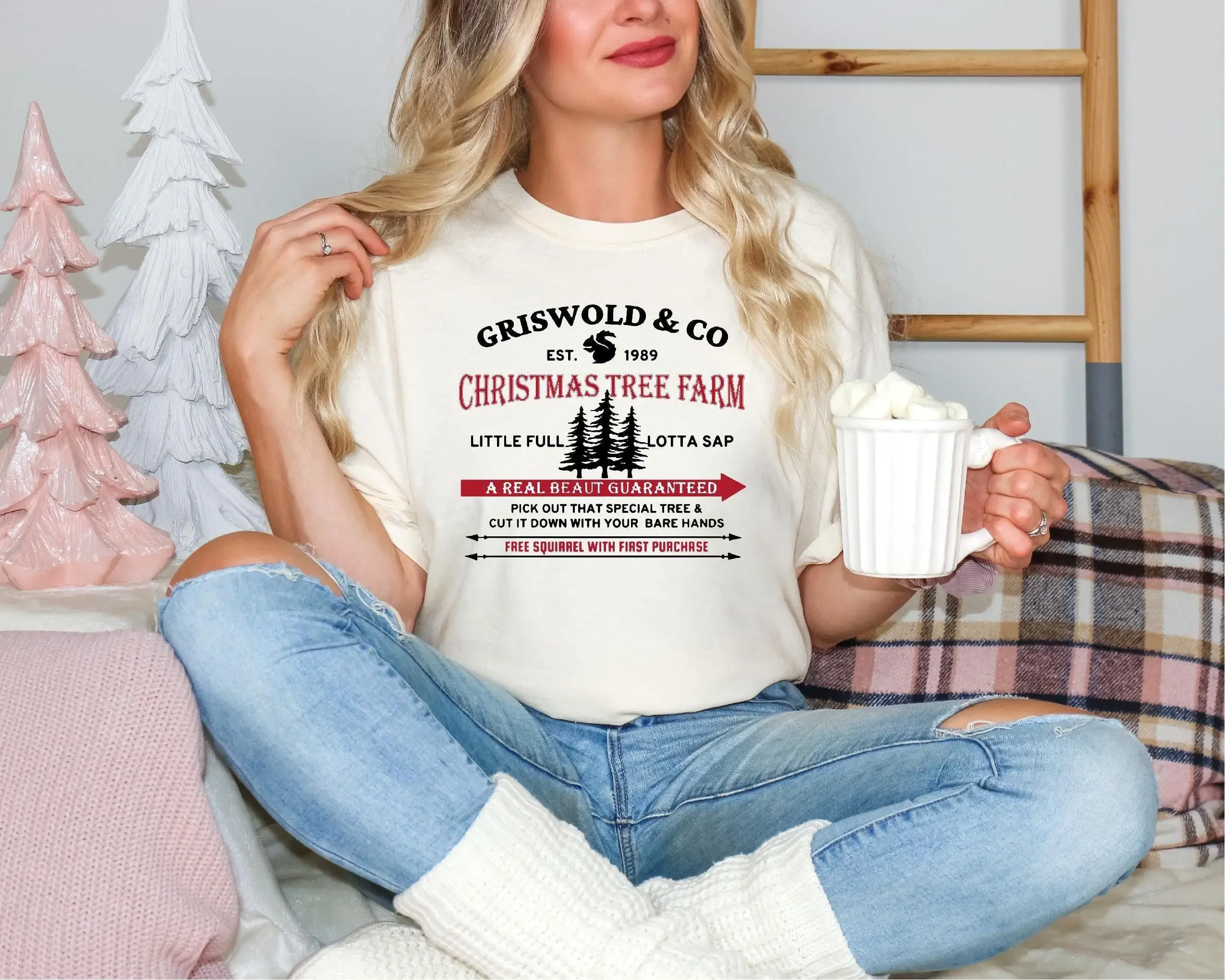 Griswold Co Tree Farm Since 19 - Family Tree Print 评论和价格