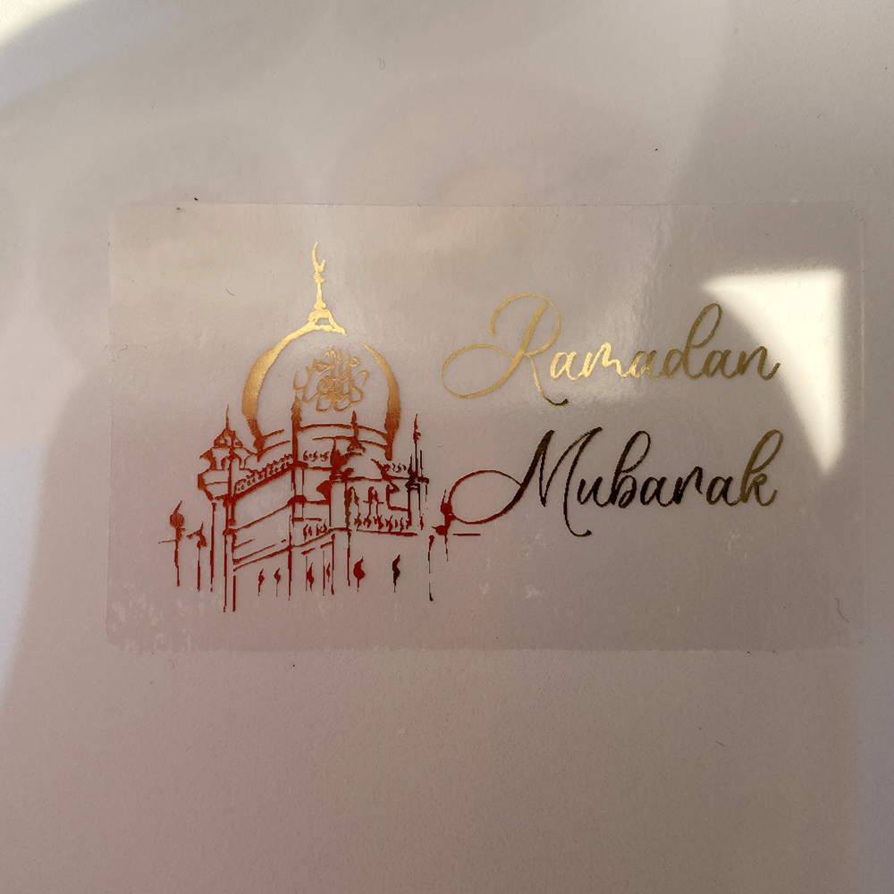 30 Ramadan Mubarak Crescent St - Personalised Candle Label 评论和价格