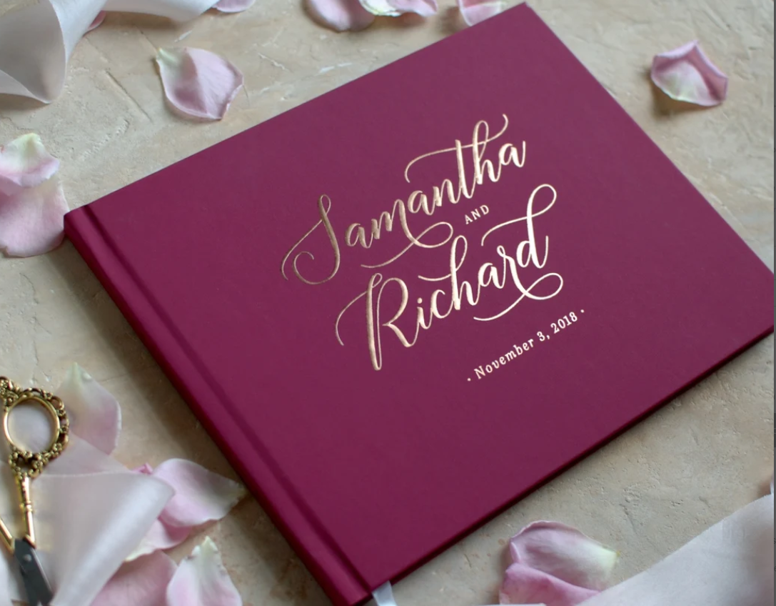 Custom Elegant Wedding Guest B - Custom Photo Book 评论和价格