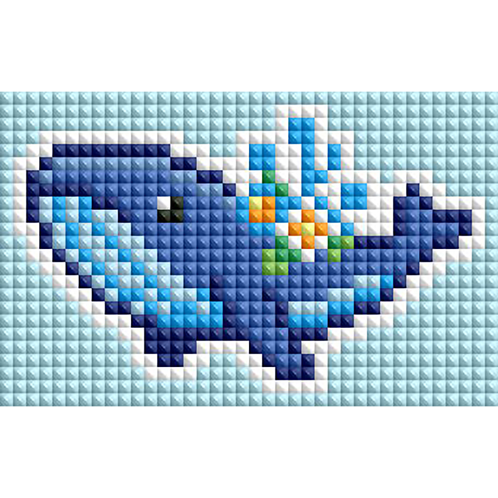 Minigem®: Whale and Flower 9.4 - Photo Mosaic Print 评论和价格