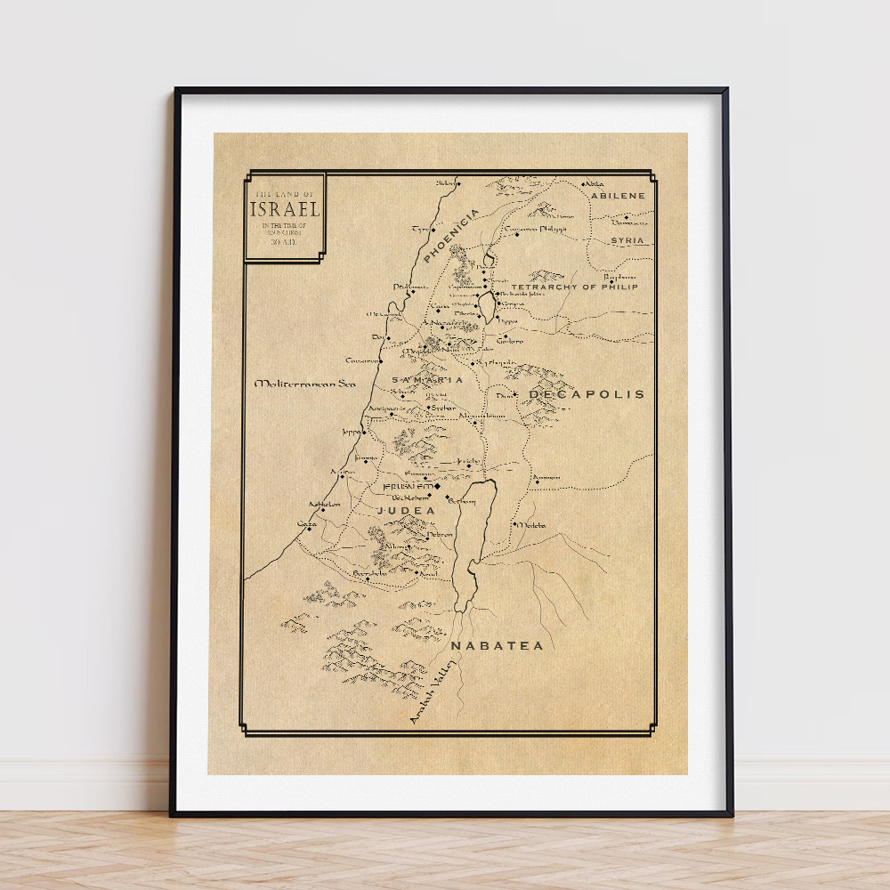Tel Aviv Map Print Israel City - Custom Star Map 评论和价格