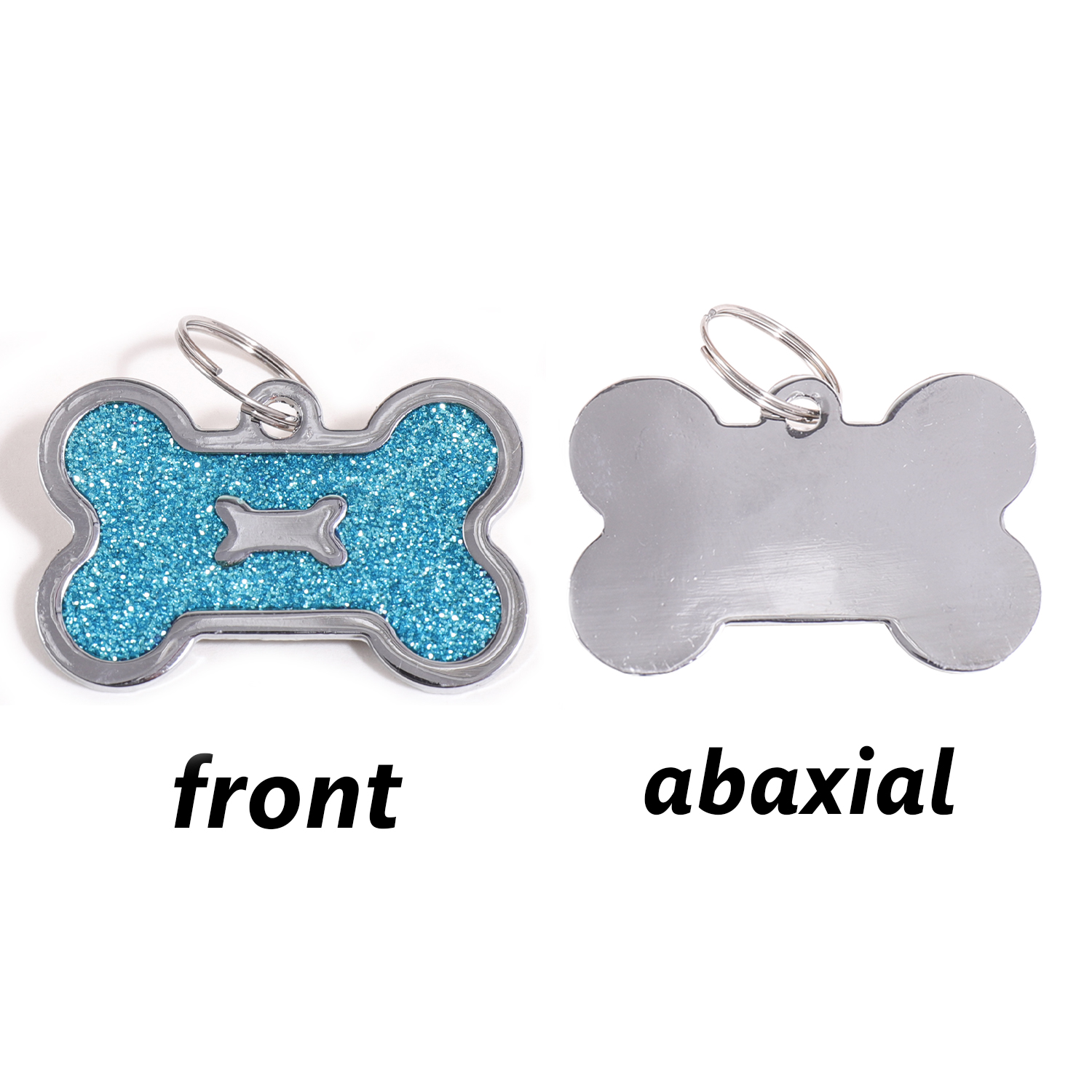 Glitter Custom Text Dog Tags C - Pet Portrait Custom 评论和价格