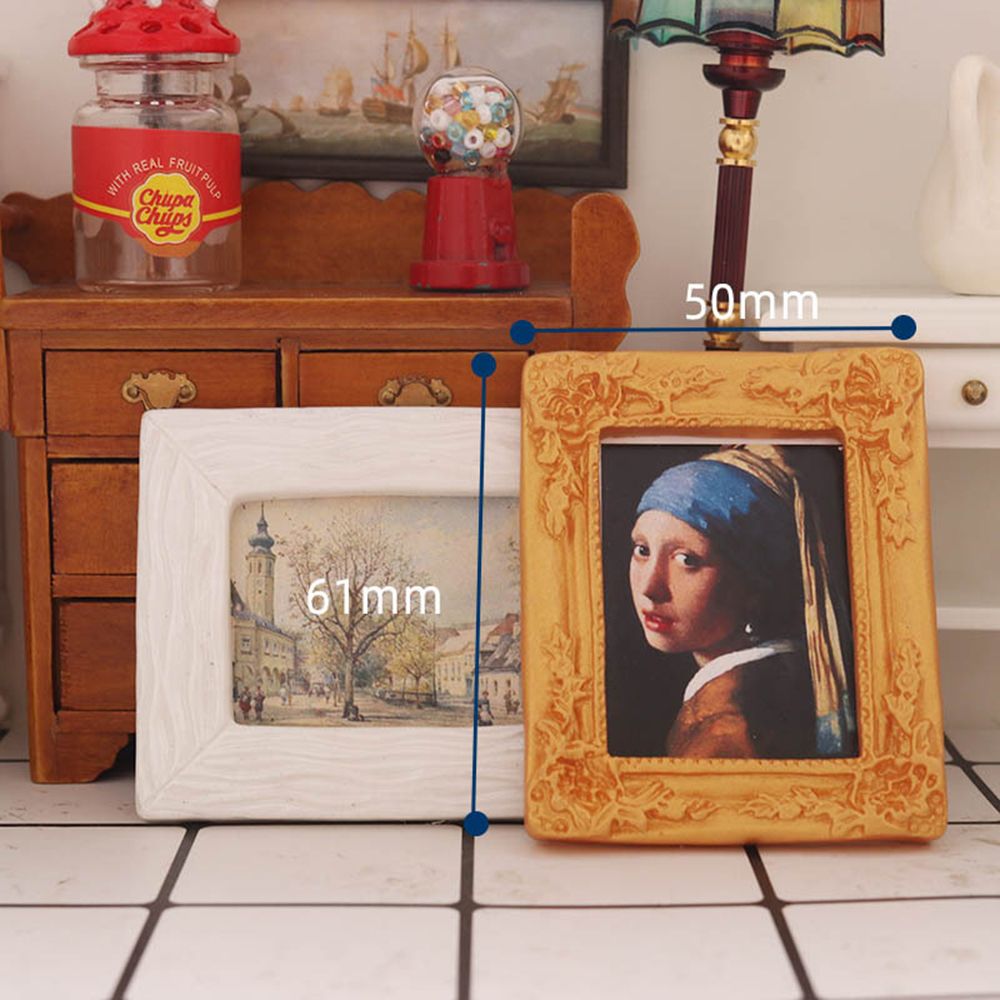 Kids Toys Doll Accessories Dol - Engraved Wood Frame 评论和价格