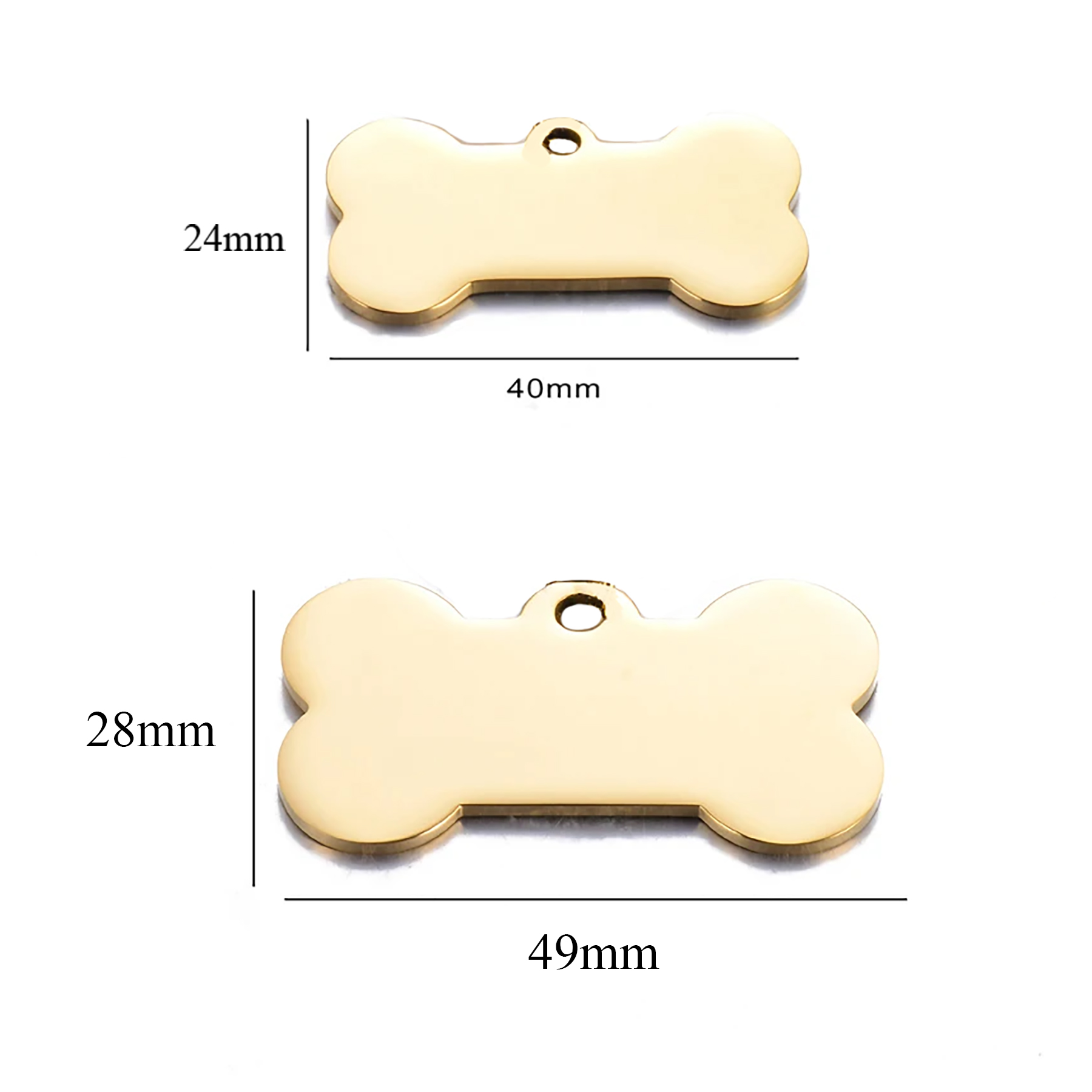 Custom Bone Dog Keychain Engra - Pet Portrait Custom 评论和价格