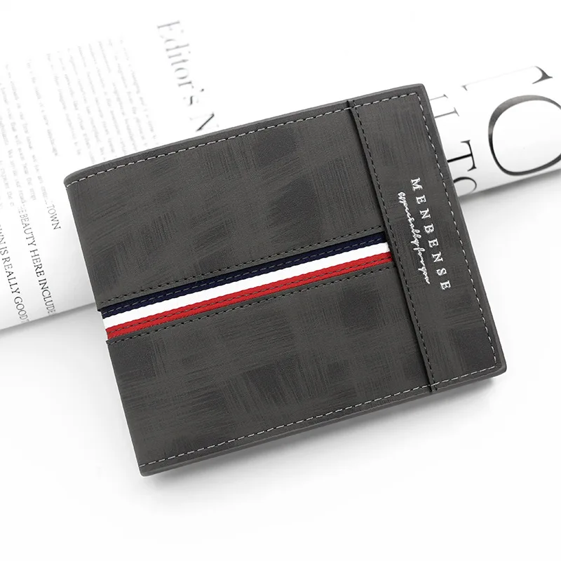 Slim Card Holder Male Purses C - Personalized Name Box 评论和价格