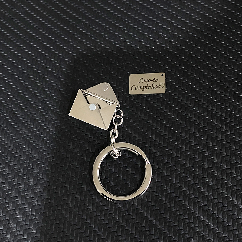 Can Open Envelope Custom Keych - Initial Ring Custom 评论和价格