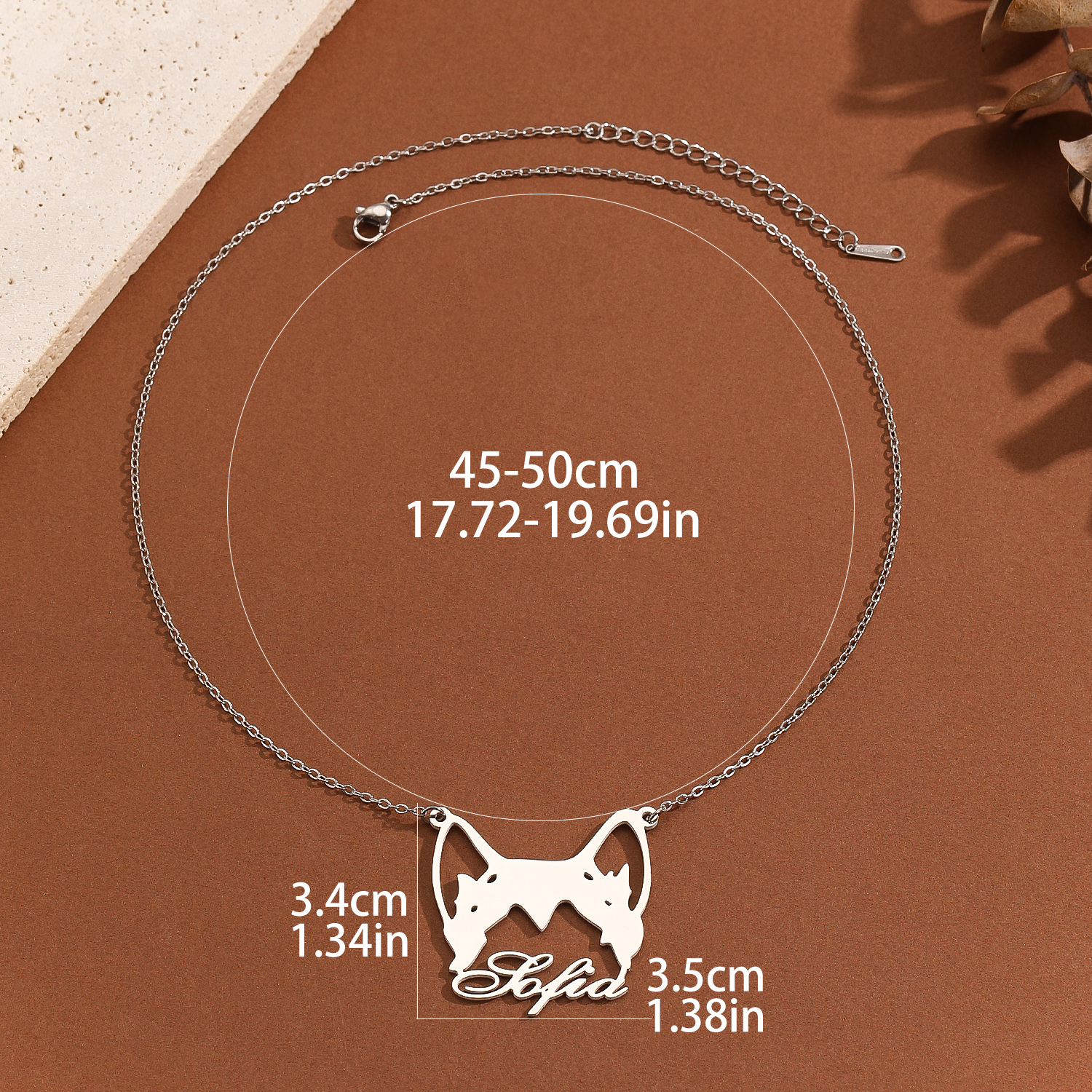 Custom Alaska Malamute Name Ne - Name Necklace Custom 评论和价格
