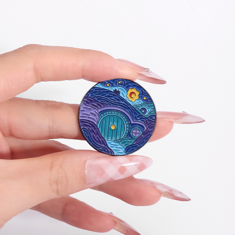 Night Sky Oil Painting Enamel  - Custom Night Sky 评论和价格